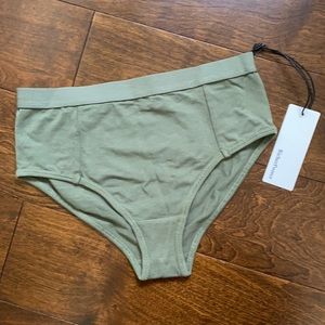 RICHER POORER Green High Waist Briefs. NWT.